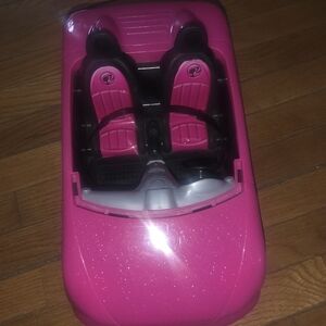 Barbie Convertible Car With Seatbelts Intact!